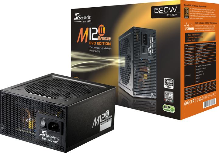 Produktbild Seasonic M12II-520 Evo (520 W)