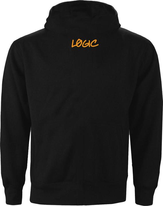 Produktbild Logic No Pressure Kapuzenpullover Rückseitiger Aufdruck (L)