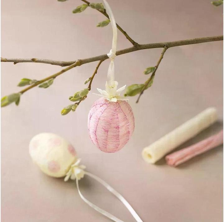 Produktbild Creativ Company Bastelset Krepppapier Eier