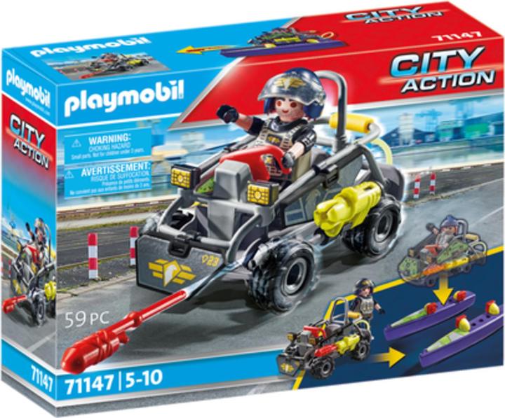 Playmobil SWAT-Multi-Terrain-Quad (71147, Playmobil City Action)