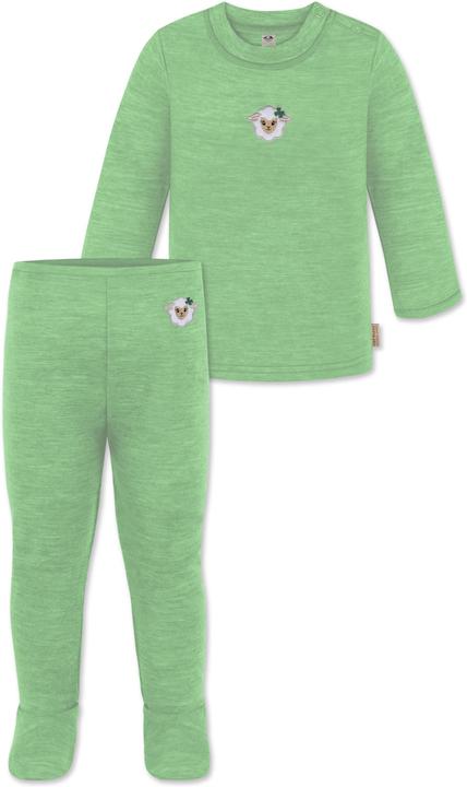 Immagine prodotto Normani Set maglia e pantaloni da bambino in lana merino - 9573 (68)