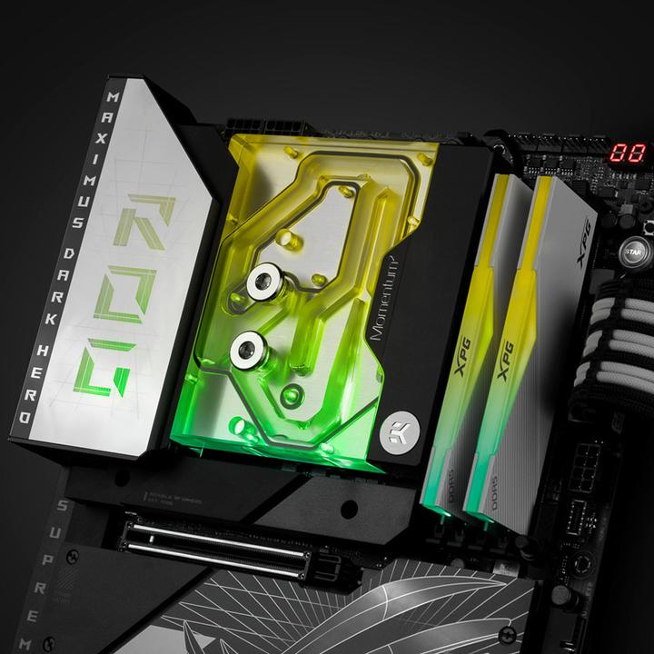 Actual product image EKWB EK-Quantum Momentum² ASUS ROG Maximus Z790 Dark Hero D-RGB - acrylic