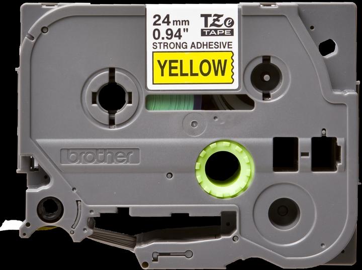 Actual product image Brother TZe-S651 (2.40 cm, Yellow)