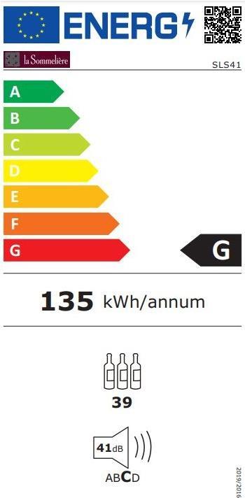 Energie-Label La Sommelière SLS41