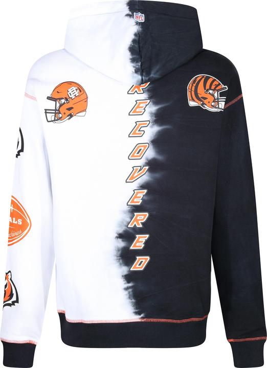 Produktbild Recovered Re:covered Fleece Hoody - INK DYE Cincinnati Bengals - XXL (XXL)