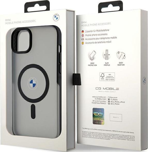 Produktbild BMW Etui BMHMP14MDSLK iPhone 14 Plus 6.7" czarny/black hardcase Signature MagSafe (Apple iPhone 14 Plus)