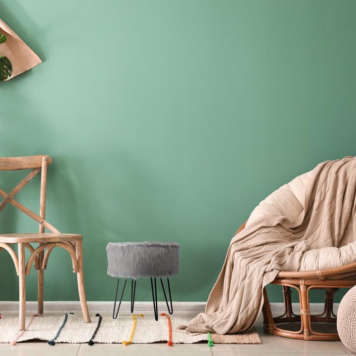 Immagine prodotto Relaxdays Sgabello in pelliccia