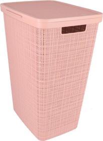 Produktbild Curver Jute Wäschekorb mit Deckel 58L Rose Dawn (58 l)