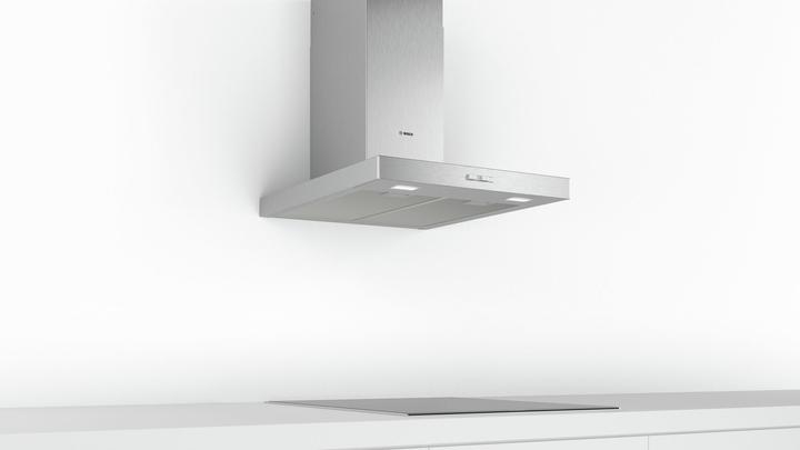 Produktbild Bosch Hausgeräte Serie 2 DWB64BC50 Dunstabzugshaube Wandmontiert Edelstahl ³/h D (Wandhaube)