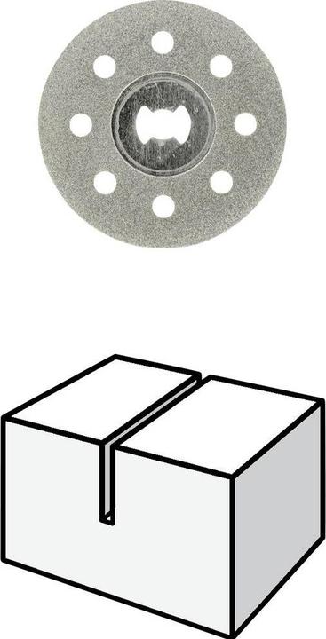 Immagine prodotto Dremel Disco diamantato EZ SpeedClic Ø 38,0 mm (1 pezzo)