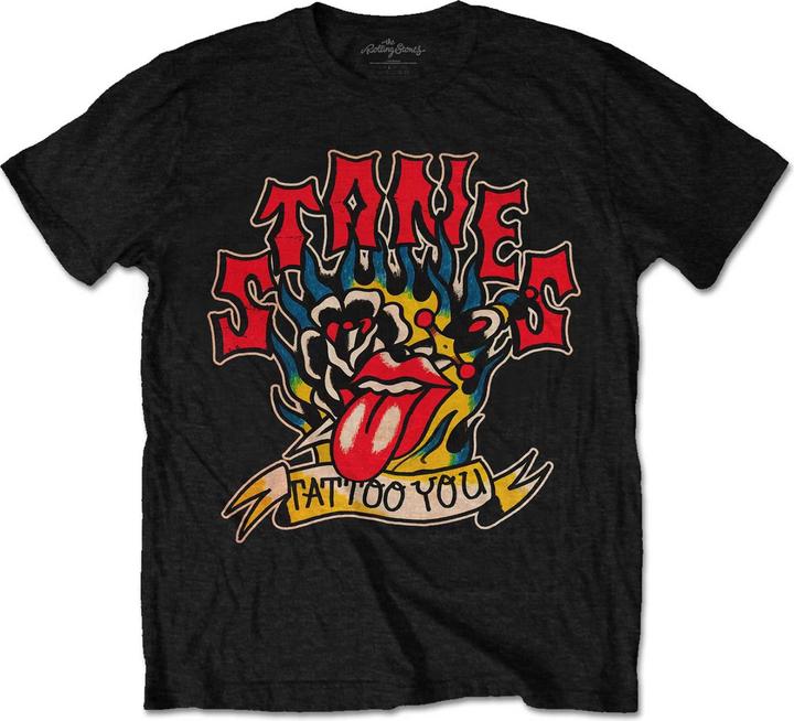 The Rolling Stones Tattoo You Blue Flames (