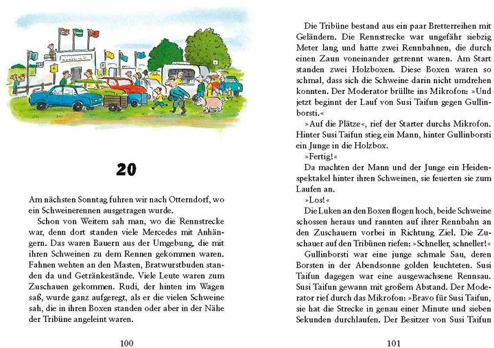 Produktbild Rennschwein Rudi Rüssel (Deutsch, Uwe Timm, Uwe Scheffler, 2019)