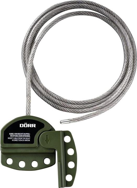Actual product image Dörr Universal cable lock