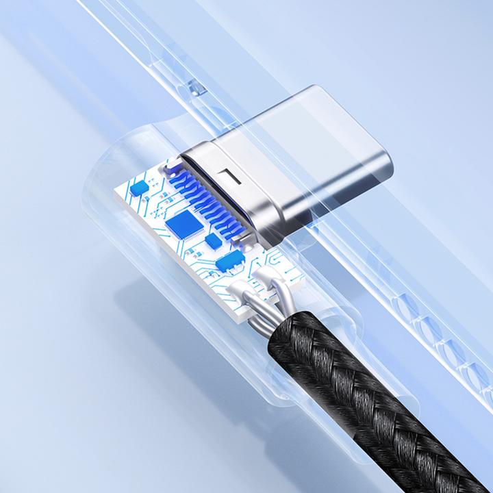 Produktbild Ugreen USB-C to USB-A 2.0 Angled Cable US176, 3A, 3m (Black) (3 m, USB 2.0)