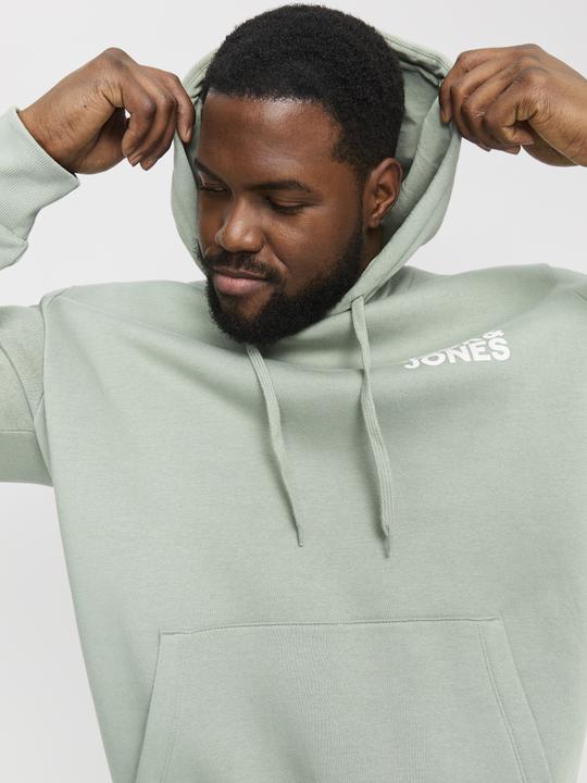 Actual product image Jack & Jones Jjecorp Logo Sweat Hood Noos Pls (4XL)
