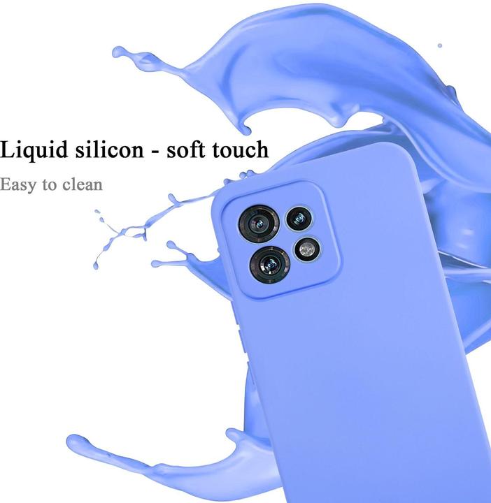 Actual product image Cadorabo Case for Motorola Edge 40 Pro TPU in liquid protection silicone design (Motorola Edge 40 Pro)