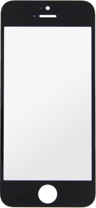 Image du produit OEM Verre d'écran LCD pour iPhone 5/5c/5s noir (Écran, iPhone 5, iPhone 5S, iPhone 5c)