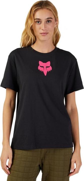 Fox TEE 23 W F-HEAD SS BLK/PNK M (M)