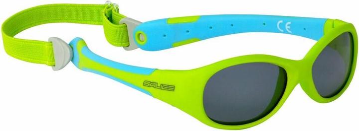 Salice Occhiali Lunettes de sport pour bébés 162P Green / P Smoke (Vert, Noir)