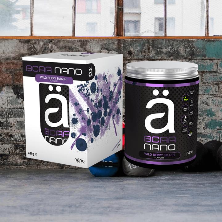 Immagine prodotto Nanosupps BCAA nano (Smash ai frutti di bosco, 1 pz., 420 g)