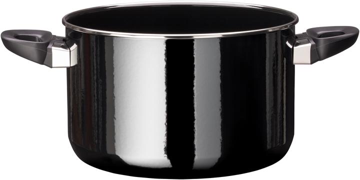 Produktbild Silit Kochtopf Fleischtopf Induktion 24cm Glasdeckel 6,4l Modesto Line Silargan (24 cm, Kochtopf, Edelstahl)