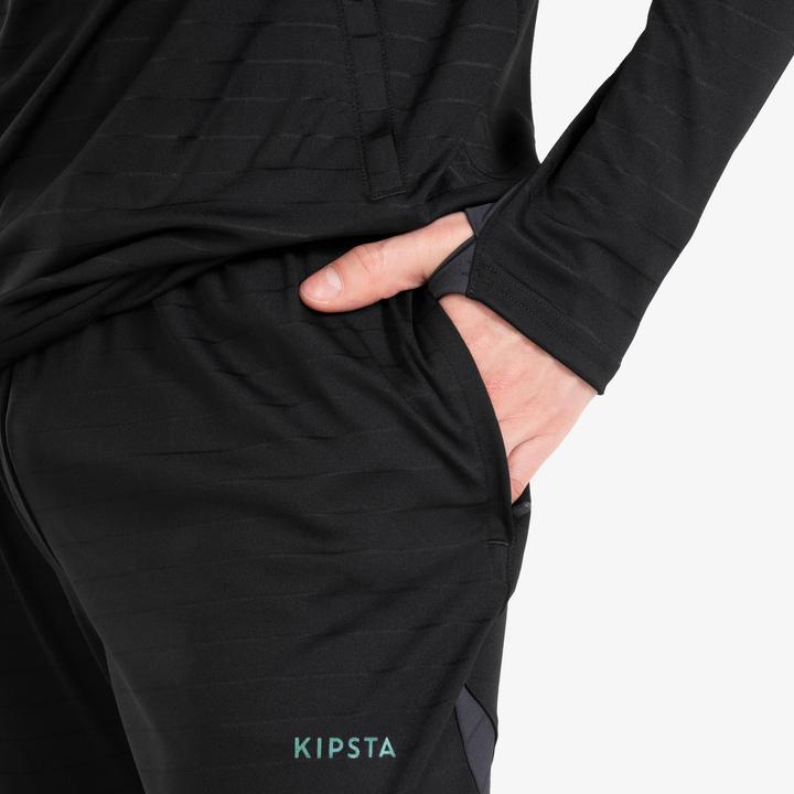 Produktbild Kipsta Damen/Herren Fussball Trainingshose - CLR schwarz (W27)