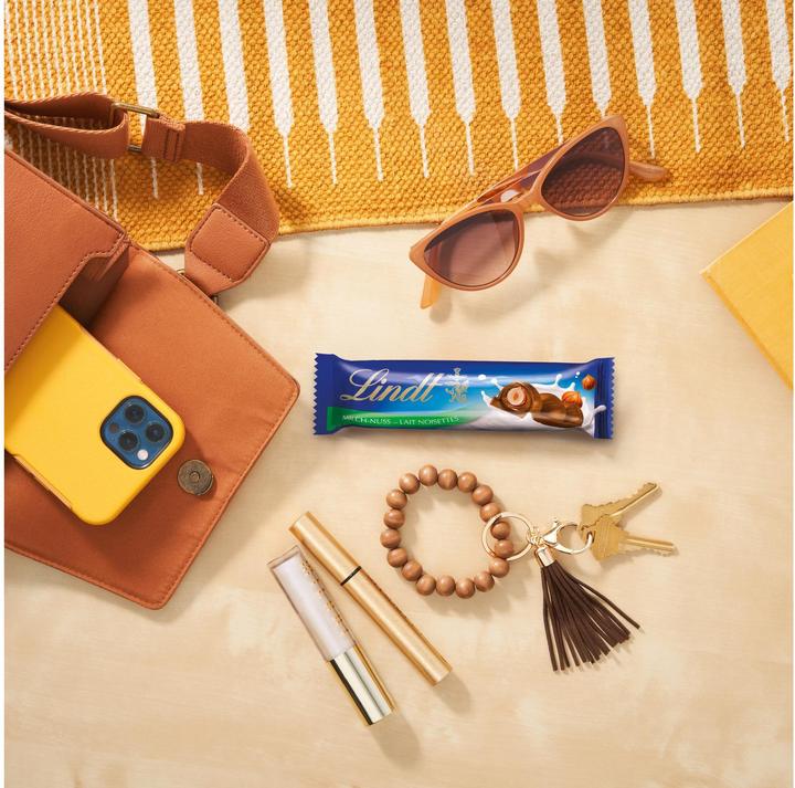 Image du produit Lindt Schokoladenriegel Milch Nuss Multipack (30 %, 630 g) (630 g)