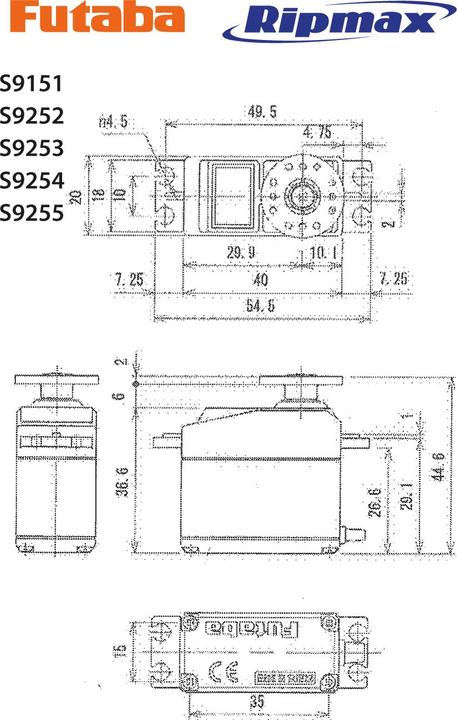 Produktbild Futaba Servo S9254 Digital