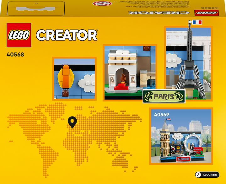 Image du produit LEGO Carte postale Creator de Paris (40568, LEGO Creator 3-in-1)