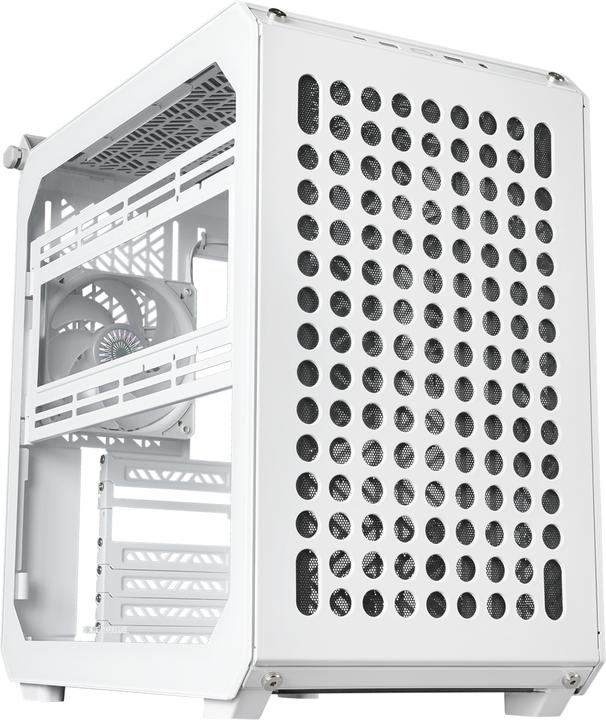 Actual product image Cooler Master Qube 500 Flatpack White (mATX, ITX, ATX)