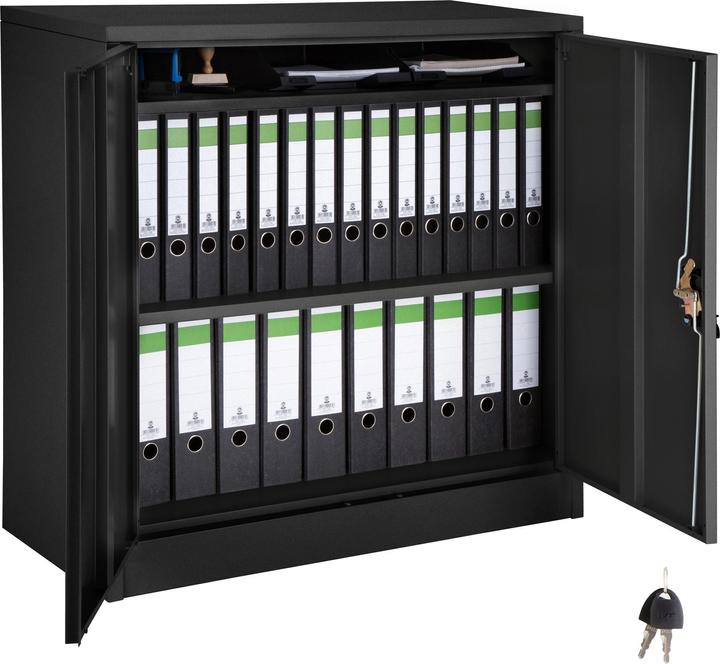 tectake Armadio di archiviazione (90 x 40 x 90 cm)