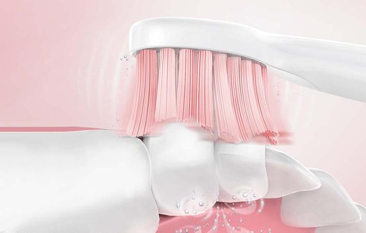 Produktbild Fairywill toothbrush tips E11 (pink) (4 x)