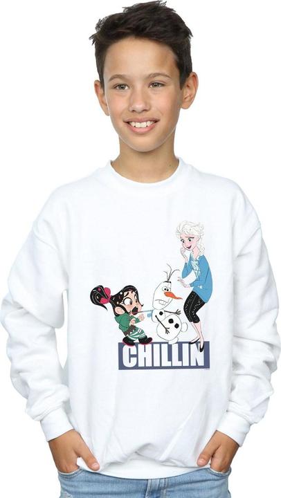 Immagine prodotto Disney Wreck It Ralph Elsa And Vanellope Felpa Ragazzi (140, 146)