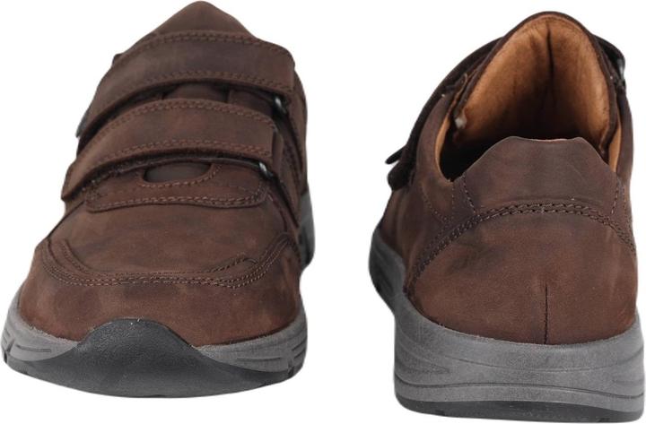 Immagine prodotto Lugina Waldlaeufer scarpe uomo slip-on sportive suola in gomma marrone (42)
