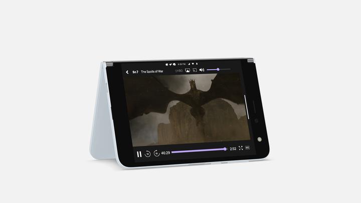 Image du produit Microsoft Surface Duo (128 Go, Glacier, 8.10", Double SIM, 11 Mpx, 4G)