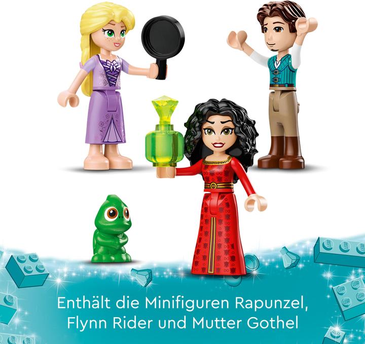 Produktbild LEGO Rapunzels Turm und die Taverne „Zum Quietscheentchen“ (43241, LEGO Disney)