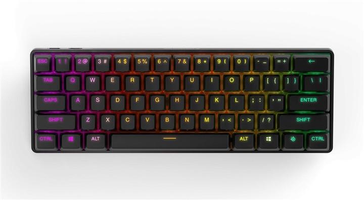 Actual product image SteelSeries Apex Pro Mini (US, Cable, Wireless)