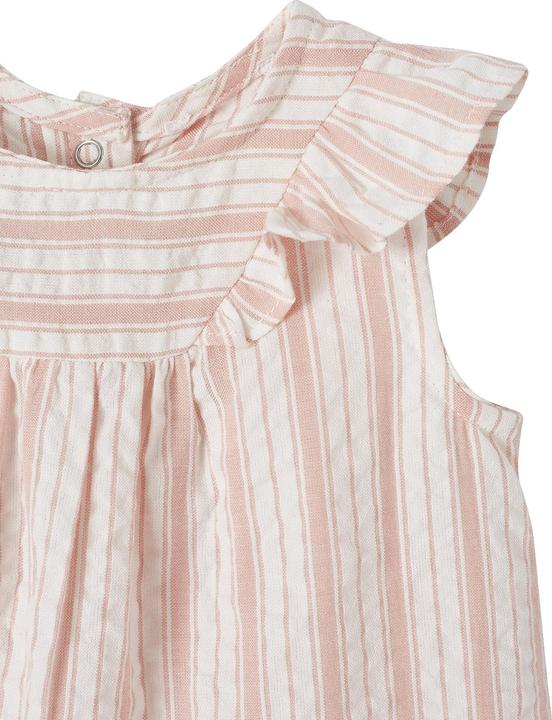 Actual product image Vertbaudet Baby dress in striped seersucker (80)