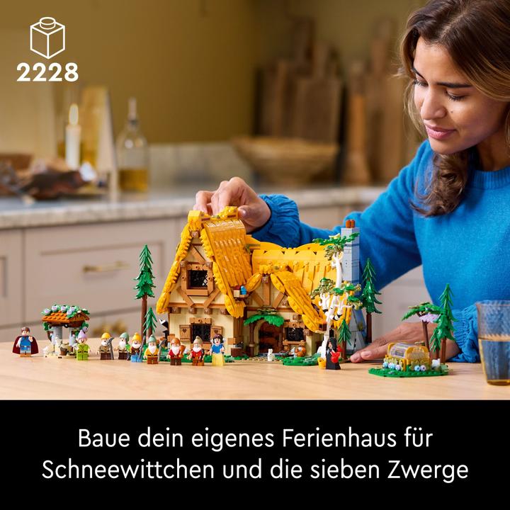 Immagine prodotto LEGO La capanna di Biancaneve e i sette nani (43242, LEGO Disney)