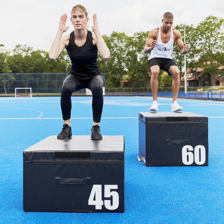 Actual product image Gorilla Sports Soft Jump Box