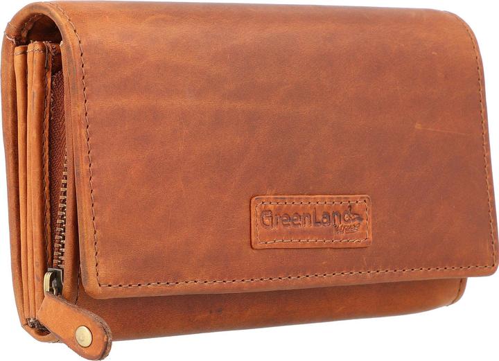 Produktbild Greenland Nature Soft & Safe Geldbörse Leder 16 cm RFID