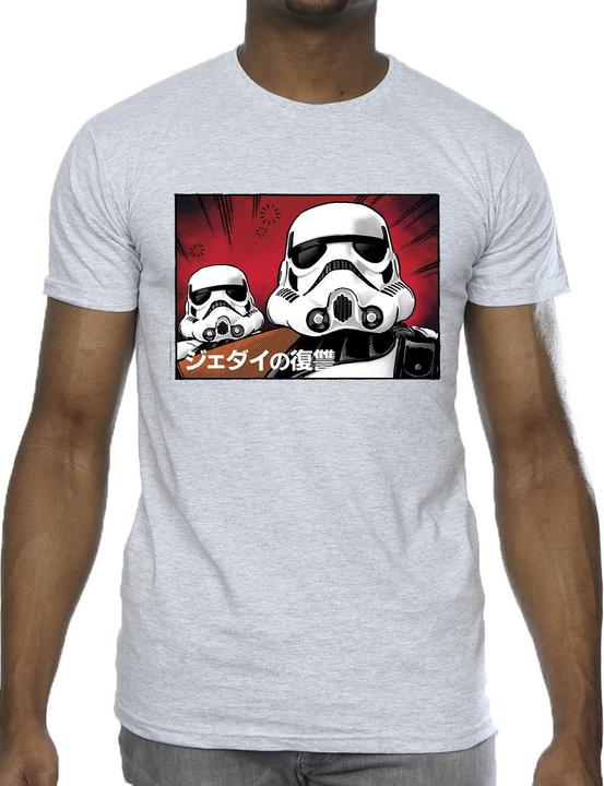 Immagine prodotto Star Wars Stormtrooper Japanese Maglietta Uomo (4XL)