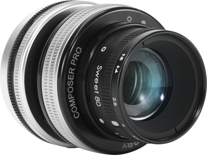 Produktbild Lensbaby Composer Pro II inkl. Sweet 80 mm f/2.8-22 (Micro Four Thirds, Vollformat)