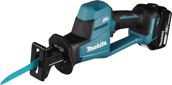 Image du produit Makita DJR189RTJ Scie sabre sans fil, 18 V, 0-3100 SPM, 22 mm, 2 x 5,0 Ah Li-Ion, 2,5 kg
