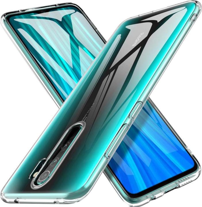 Actual product image Screenguard Xiaomi Redmi Note 8 Pro Flexible TPU Clear Case (Xiaomi Redmi Note 8 Pro)