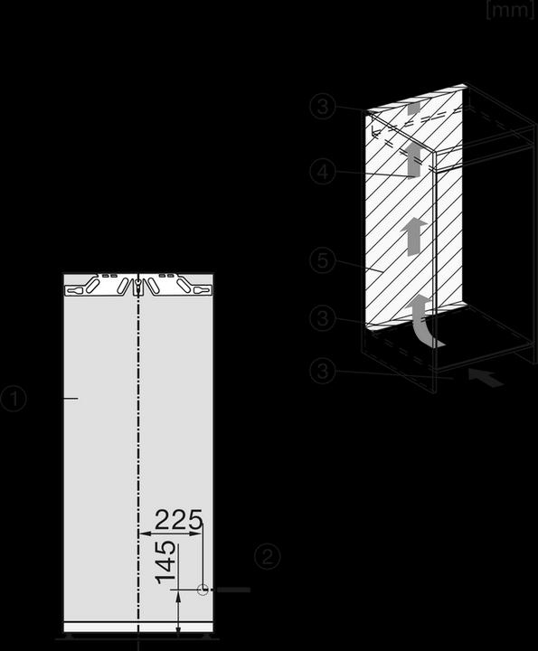 Actual product image Miele Refrigerator K 7447 C (223 l)