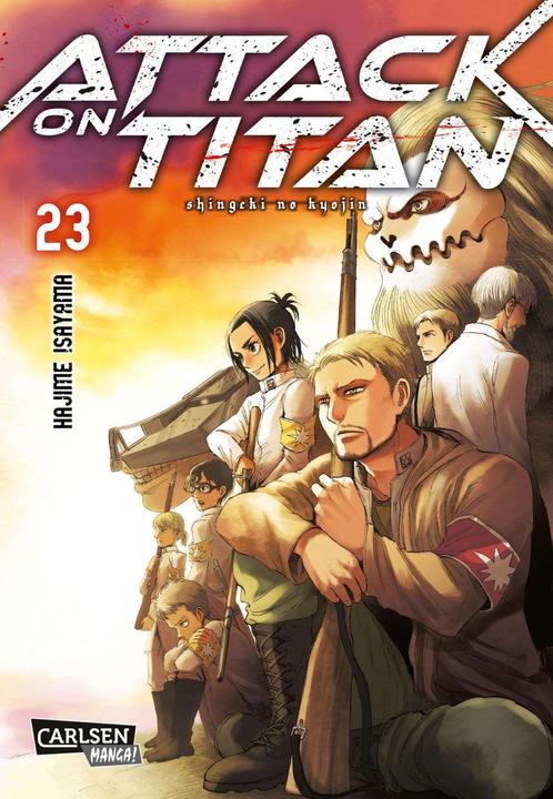 Actual product image Attack on Titan 23 (German, Hajime Isayama, 2018)