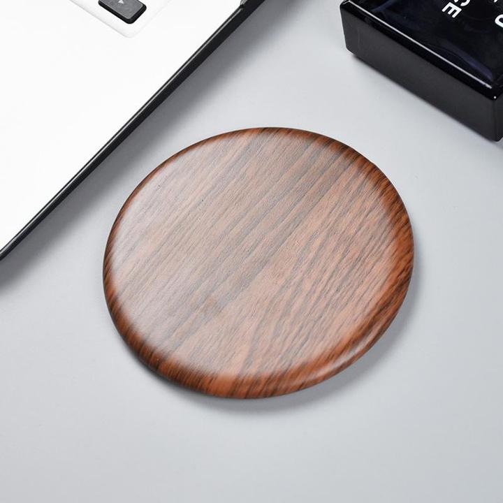 Immagine prodotto PhoneLook Stazione di ricarica senza filo Qi Chargeur wireless Look Bois per smartphone Walnut