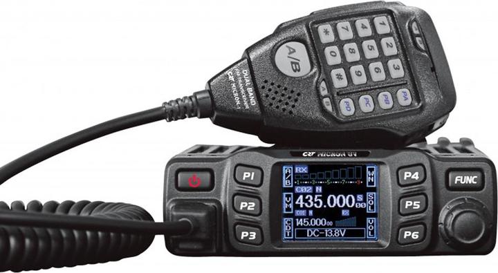 Image du produit CRT Alpha Radio VHF/UHF CRT MICRON UV bi-bande 144-146 MHz - 430-440 MHz, 13,8 V DC, DTMF, double veille