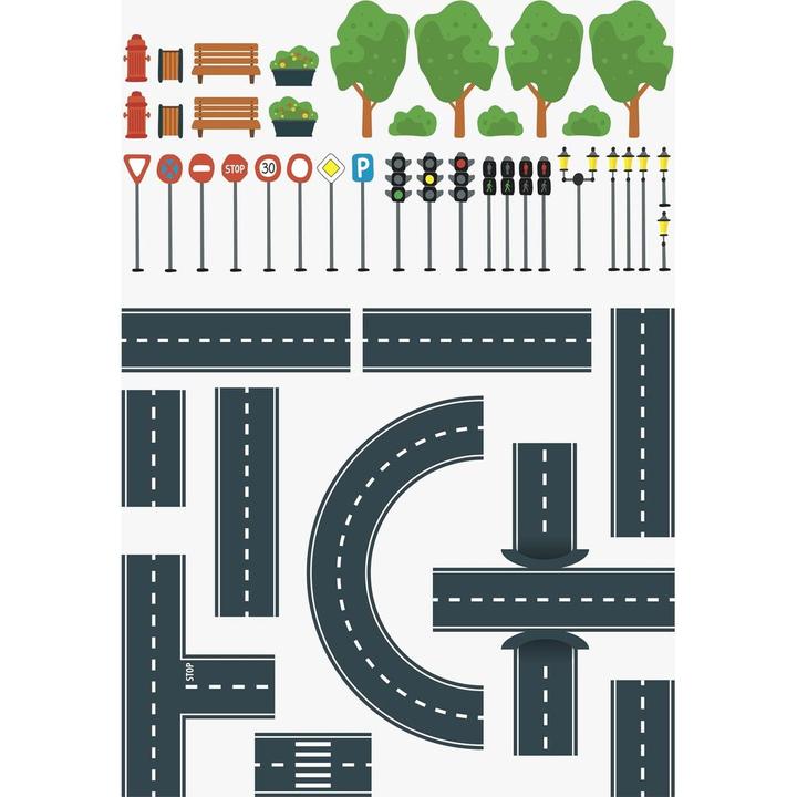 Actual product image Heyda Craft set vehicles 3 sheets, A4